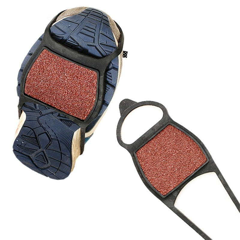 1Pair Shoes Ice Gripper Anti Slip Boot Grips