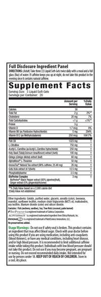 Brain Awake Max3 + Nitric Oxide Booster