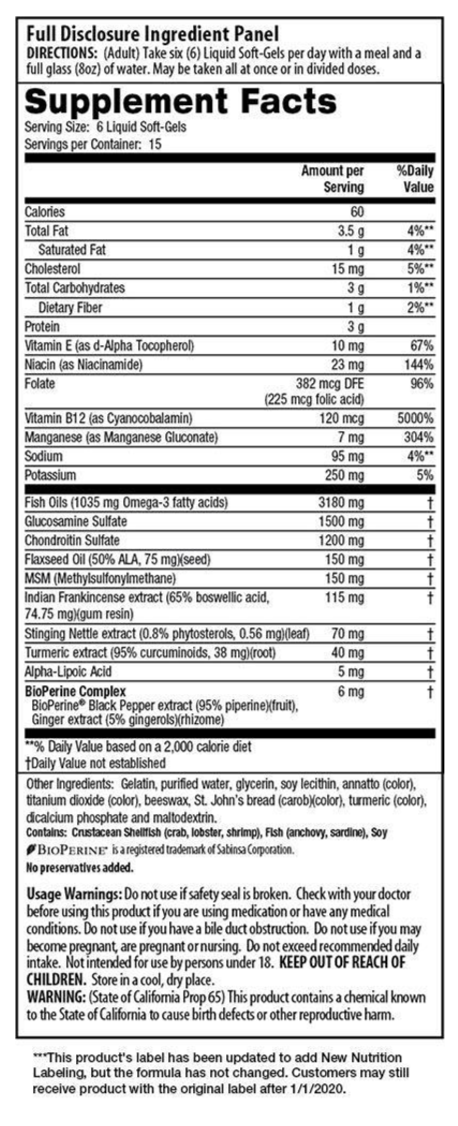 3-in-1 Joint Formula