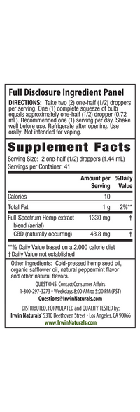CBD Oils 2000 mg: Peppermint