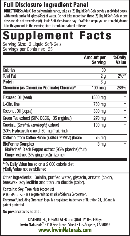 Dual-Action Fat Burner RED
