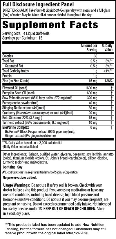 Healthy-Flow Saw Palmetto
