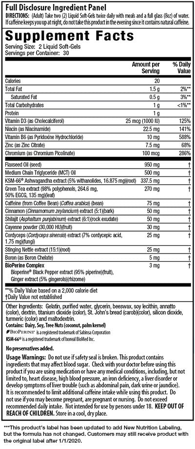 Testosterone-Extra Fat Burner