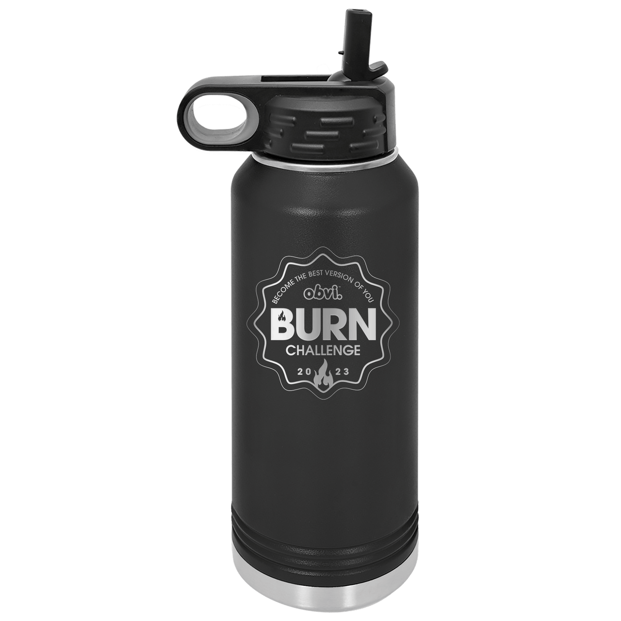 32oz Burn Water Bottle