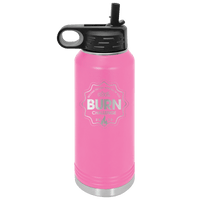 32oz Burn Water Bottle