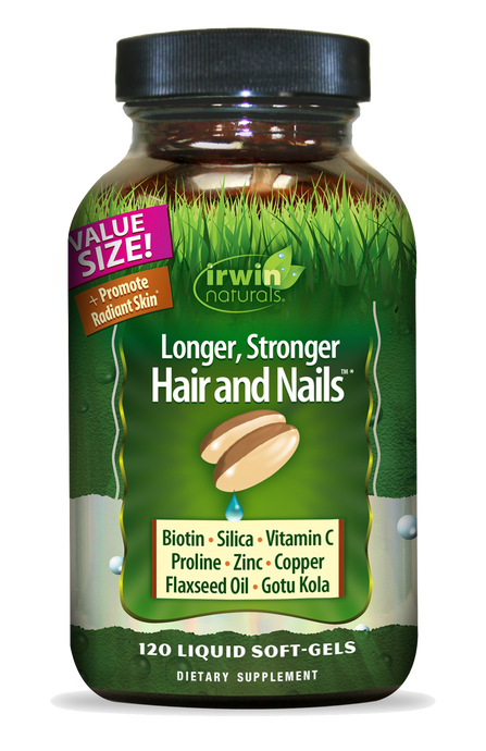 Longer, Stronger Hair and Nails Value Size