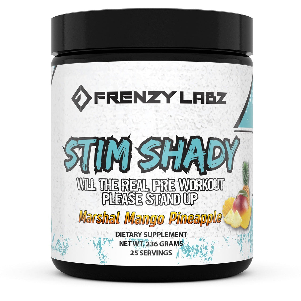 Frenzy Labz Stim Shady Pre 25serv Marshal Mango Pineapple.