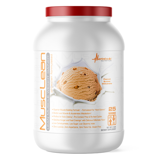 Metabolic Nutrition MUSCLEAN 2.5 LB - PEANUT BUTTER SHAKE