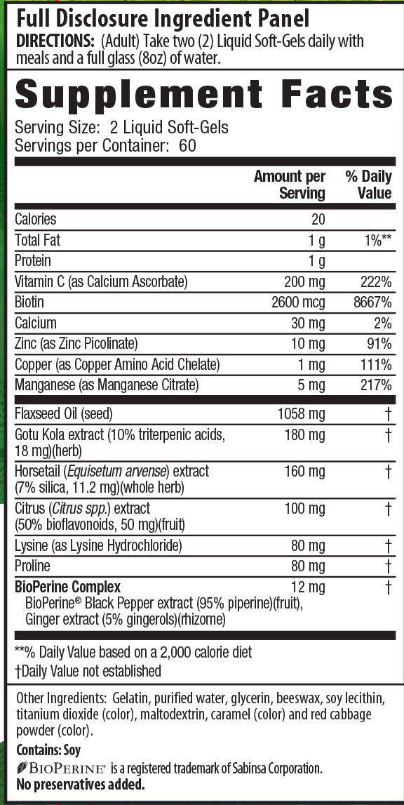 Longer, Stronger Hair and Nails Value Size