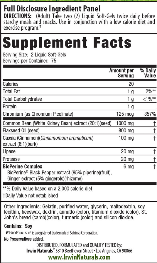 Maximum Strength 3-in-1 Carb Blocker Value Size