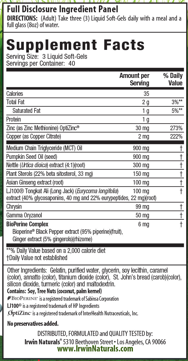 Testosterone UP Value Size