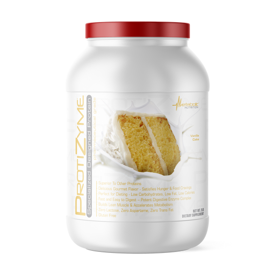 Metabolic Nutrition PROTIZYME 2 LB - VANILLA CAKE