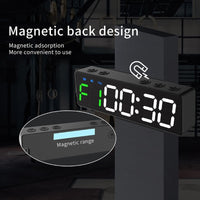 Gym Timer Clock Workout Timer Interval Clock Stopwatch Count Down/Up Interval Timer LED Fitness Training Timer Drop Shipping