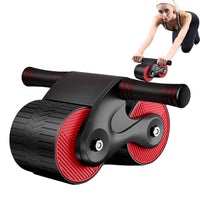 Exercise Wheel Automatic Rebound Abs Wheel Roller Core Strength Training