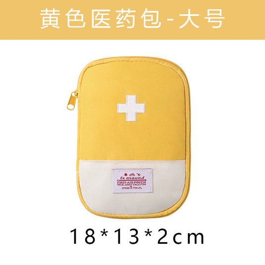 Portable Medical Bag Macaron Color Medicine Storage Bag