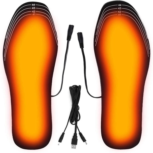 USB Heated Shoe Insoles Electric Foot Warming Pad