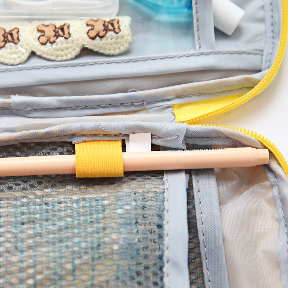 Portable Medical Bag Macaron Color Medicine Storage Bag