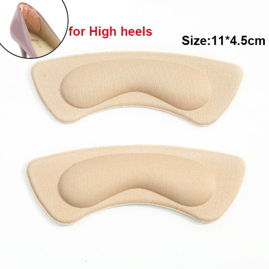 2pcs Shoe Heel Insoles Foot Heel Pad