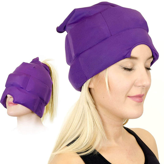 Headache and Migraine Relief Hat Ice Mask Or Cap