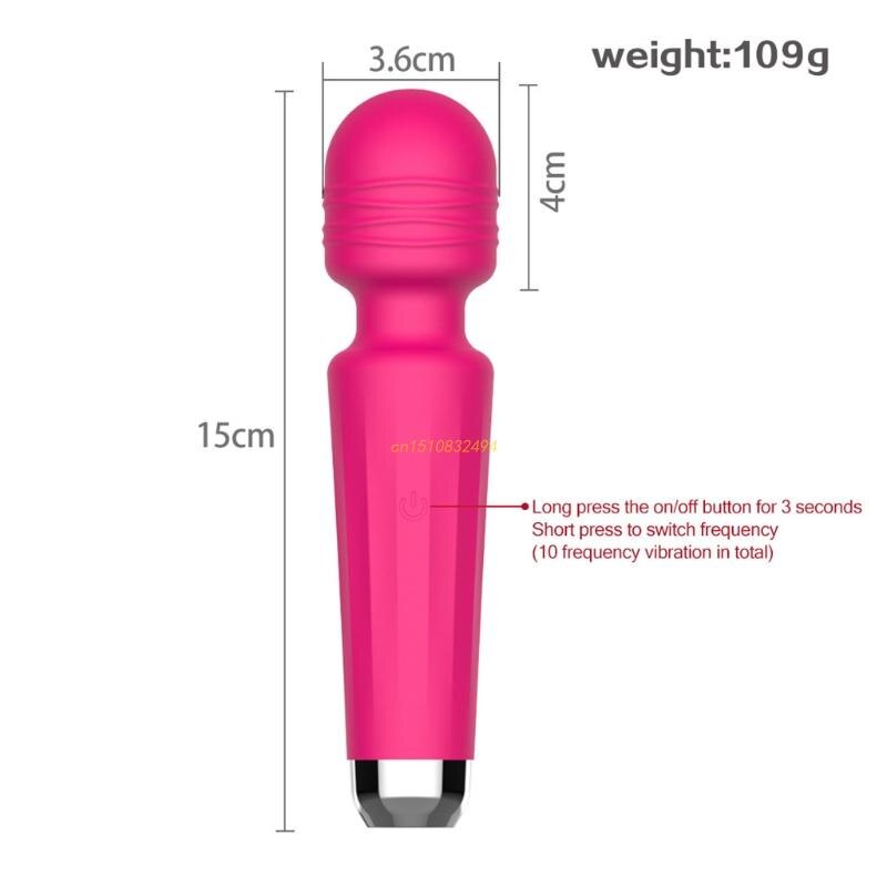Powerful G Spot Vibrating Wand Body Massage Sports Recovery Muscle Aches Tool Drop Shipping