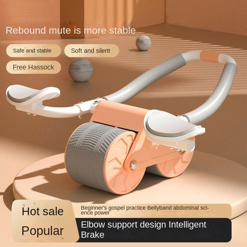 Fitness equipment Abdominal Wheel Elbow Support Automatic