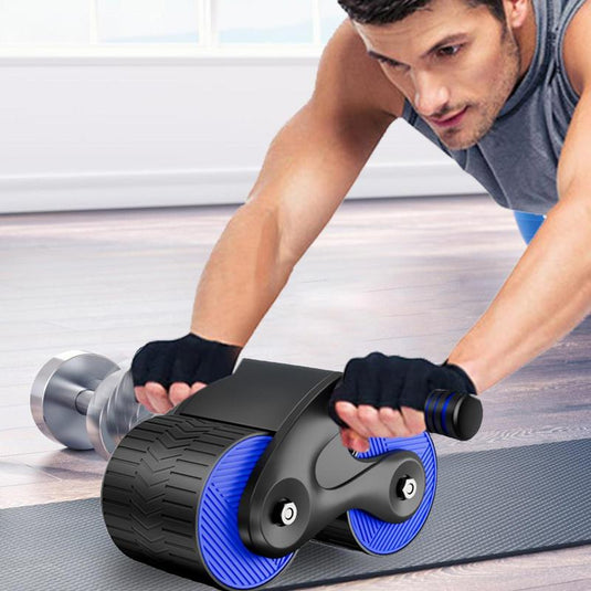 Exercise Wheel Automatic Rebound Abs Wheel Roller Core Strength Training