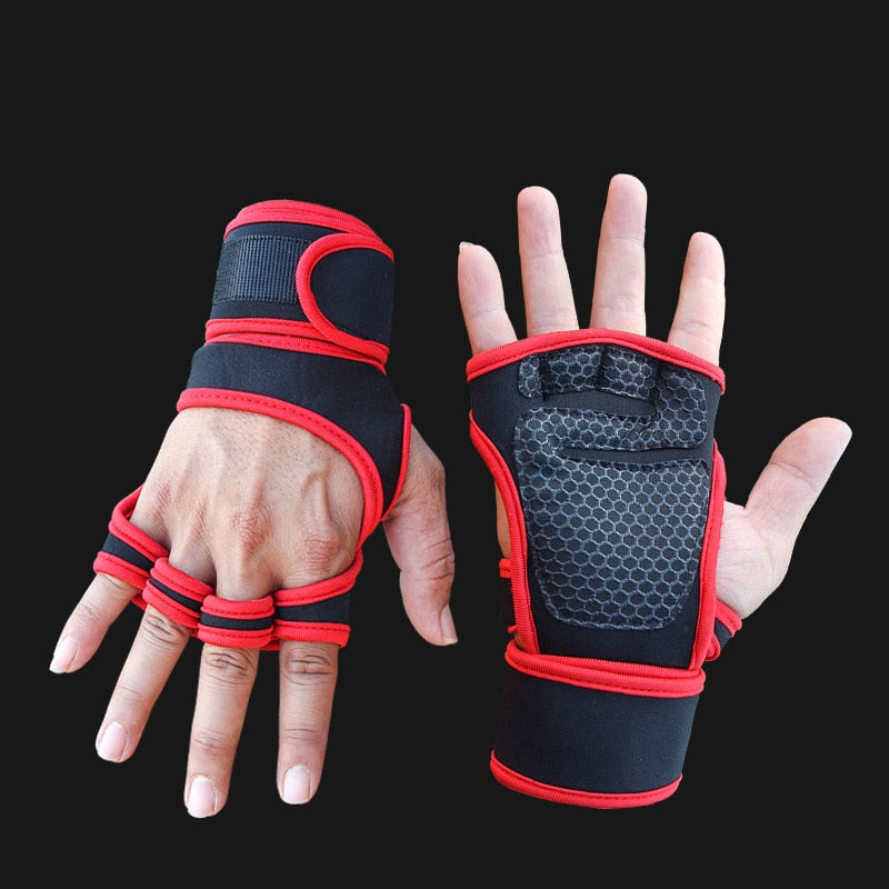 1 Pairs Weightlifting Training Gloves