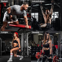 Weight Lifting Hook Grips Padded With Wrist Wraps