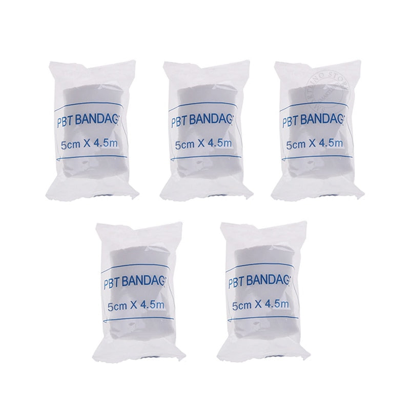 Cotton PBT Elastic Bandage Skin Friendly Breathable First Aid Kit