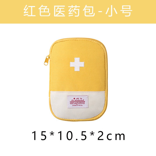 Portable Medical Bag Macaron Color Medicine Storage Bag