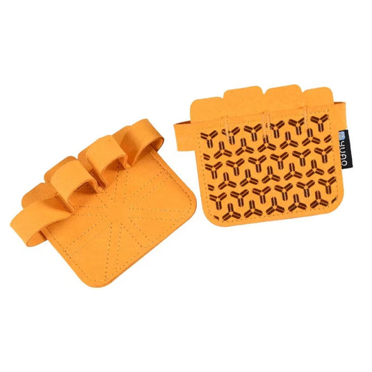Silica Gel Anti-Skid Leather Weight Lifting Hand Guard Gloves
