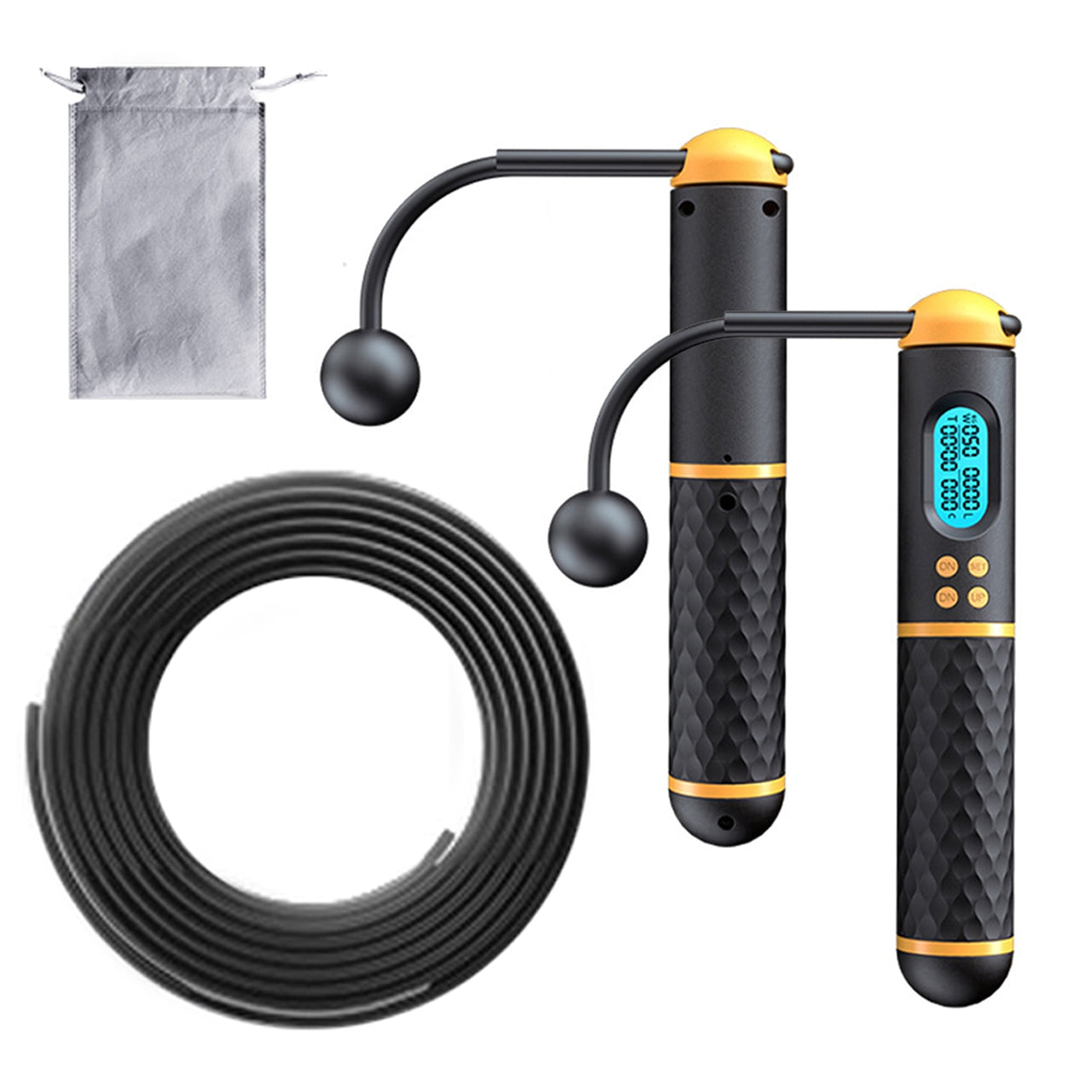 2 In 1 Multifun Speed Skipping Rope With Digital Counter