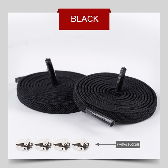Elastic Flat Shoelaces No Tie Shoe Laces