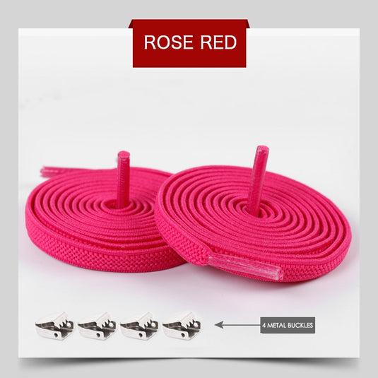 Elastic Flat Shoelaces No Tie Shoe Laces