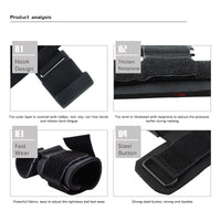 Weight Lifting Hook Grips Padded With Wrist Wraps