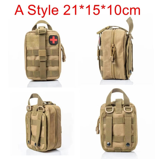 Molle Tactical First Aid Kit Medical Kit Emergency Outdoor Army Hunting Vehicle Emergency Camping Survival Tool Military EDC Bag