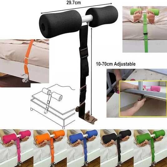 Sit Up Assistant Abdominal Core Workout Adjustable Bed Door Sit-Ups