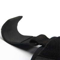 Weight Lifting Hook Grips Padded With Wrist Wraps