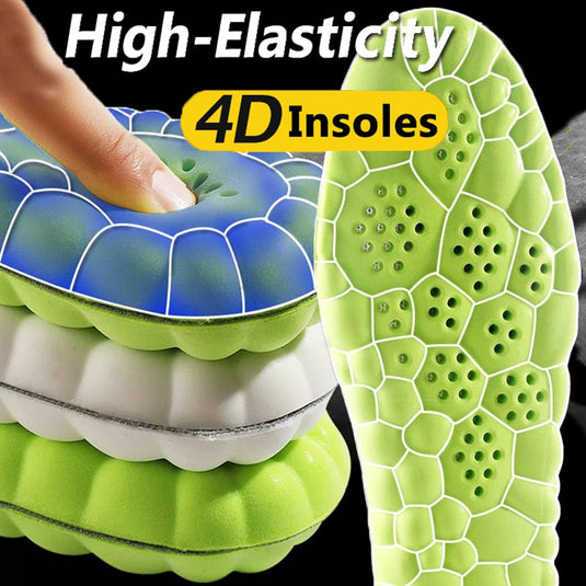 Latex Sport Insoles Soft High Elasticity Shoe Pads
