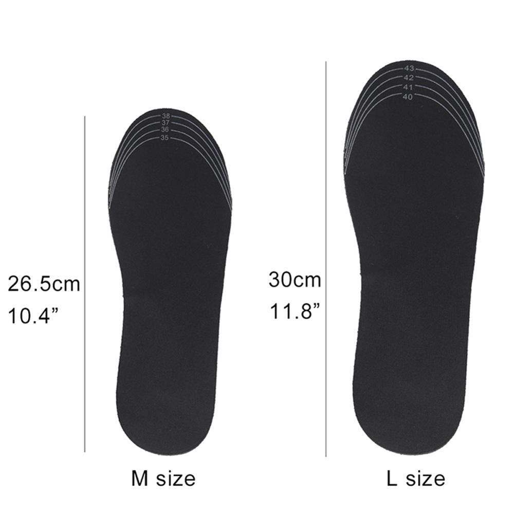 USB Heated Shoe Insoles Electric Foot Warming Pad