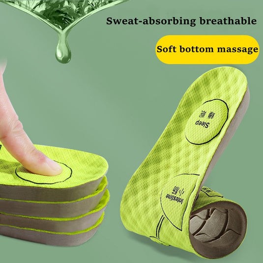 Acupressure on Foot Insoles For Shoes