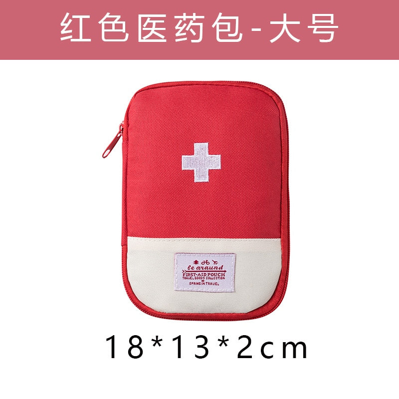 Portable Medical Bag Macaron Color Medicine Storage Bag