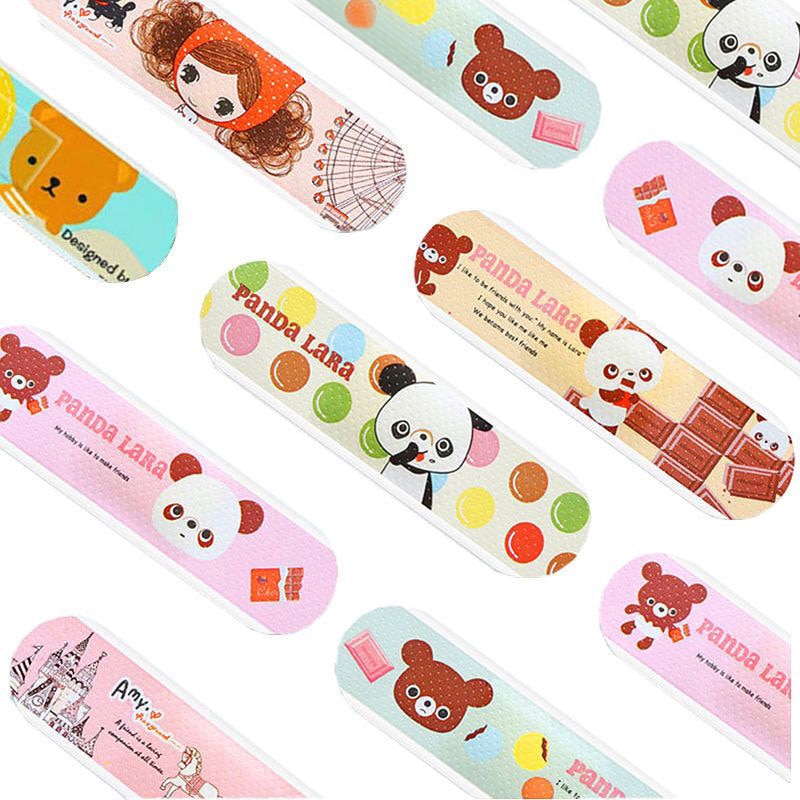 200pcs/lot Cute Cartoon Waterproof Adhesive Bandages