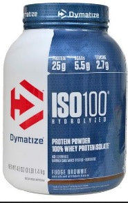 Dymatize ISO 100 20 SERV Fudge Brownie