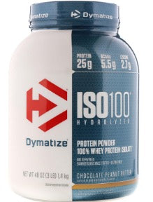 Dymatize ISO 100 3lb Chocolate Peanut Butter