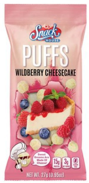 Snack House Puffs 8 Pack Box Wildberry