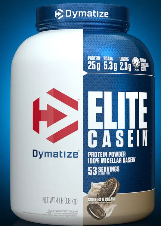 Dymatize Elite Casein 4lbs - Cookies & Cream