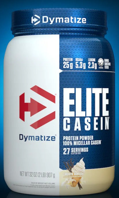 Dymatize Elite Casein 4lbs - Smooth Vanilla.