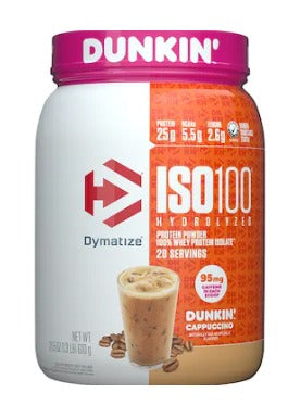Dymatize ISO 100 20 SERV Dunkin Cappuccino