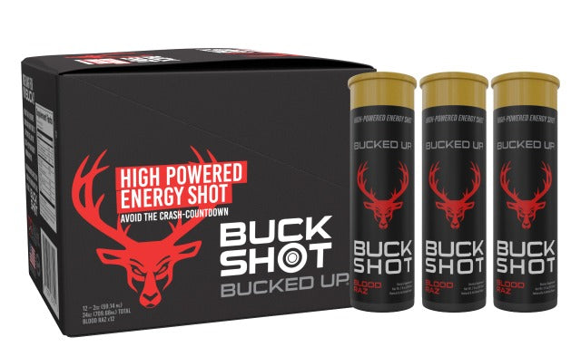 Das Labs Bucked Up Buck Shot 12pack - Blood Raz